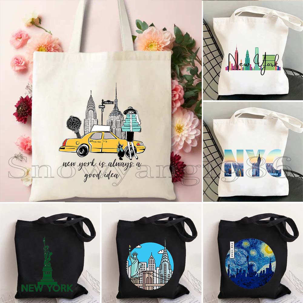 Women Bags Usa - Retro NYC Aşk New York Şehir