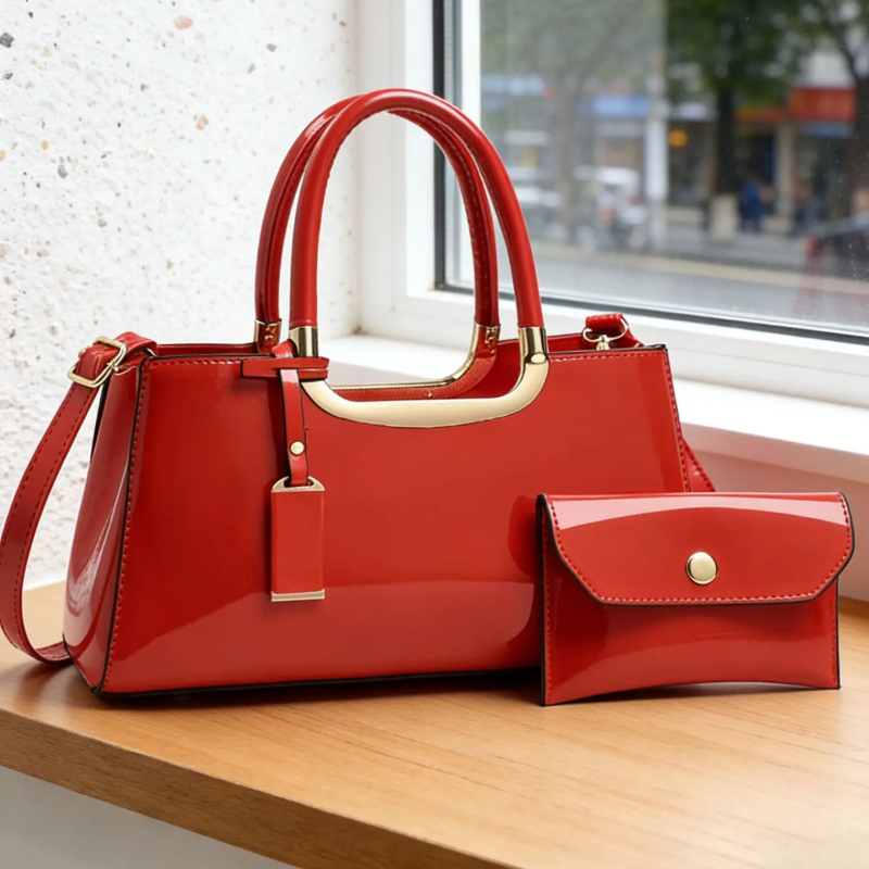 Women Bags Luxury - Kadın Çanta Seti, Hafif Lüks PU