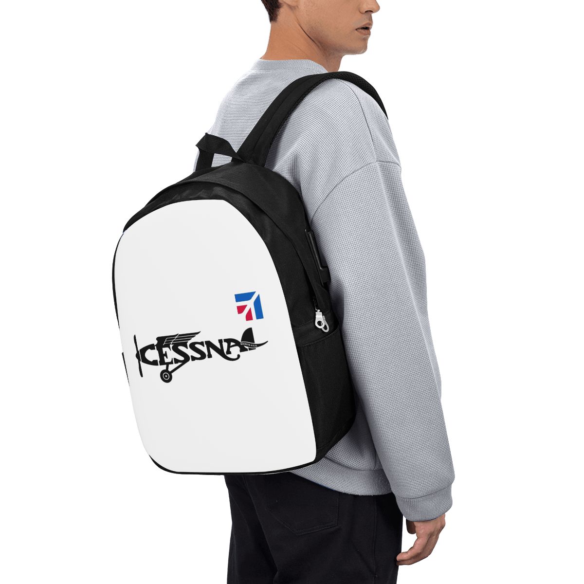Women Bags For Women - Cessna Logo Sırt Çantası Seyahat Dizüstü