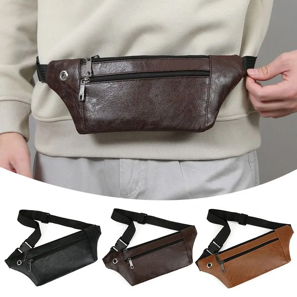 Saddle Bag Leather - Moda Su Geçirmez Bel Çantası Aşınmaya