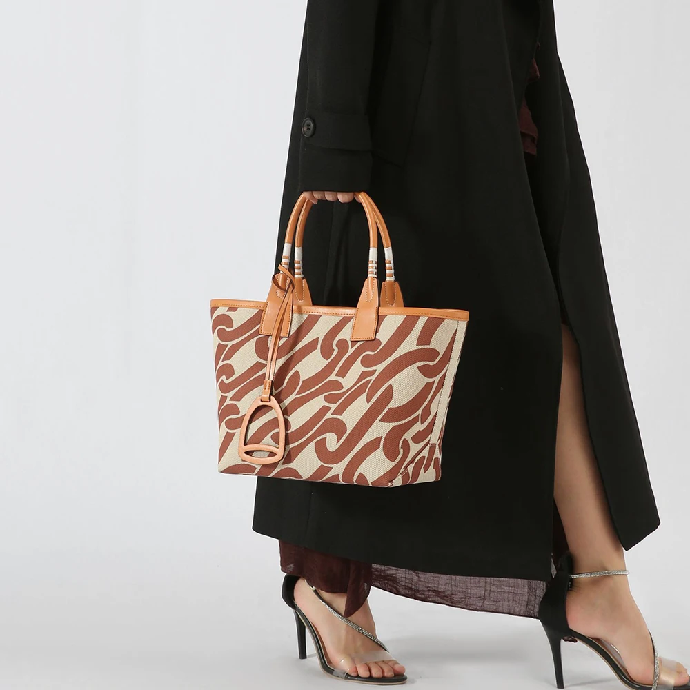 Women Bags Handmade - Pratik Çanta Kadın Kanvas Tote Çanta