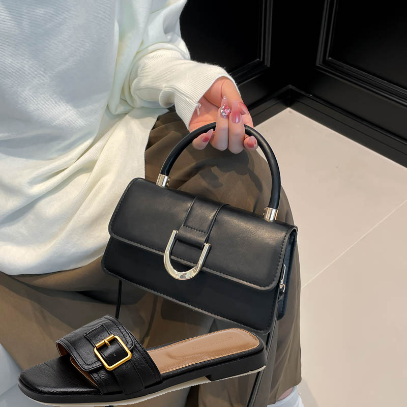 Women'S Retro Bags - Kadın Yazlık Yeni Retro Kare Burunlu