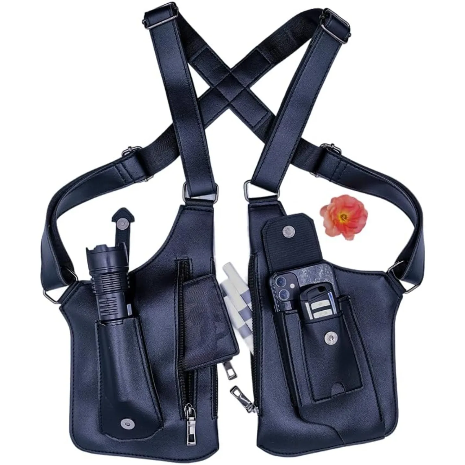 Saddle Bag Leather - Koltuk Altı Hırsızlık Önleyici Çanta, Gizli