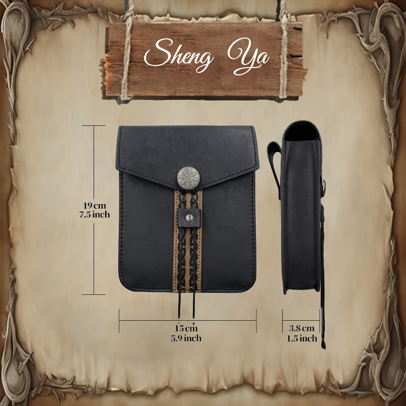 2 adet ortaçağ Vintage taklit  - Saddle Bag Leather incelemesi ve fiyatı
