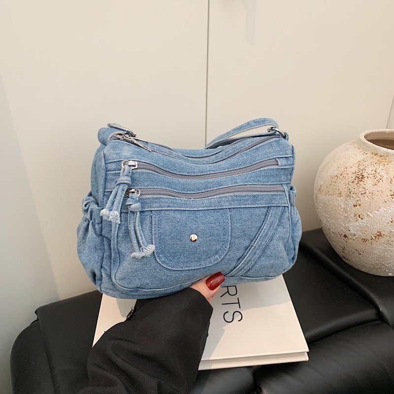Sokak Stili Retro Mavi Kot Çan - Women'S Kipling Bags incelemesi ve fiyatı