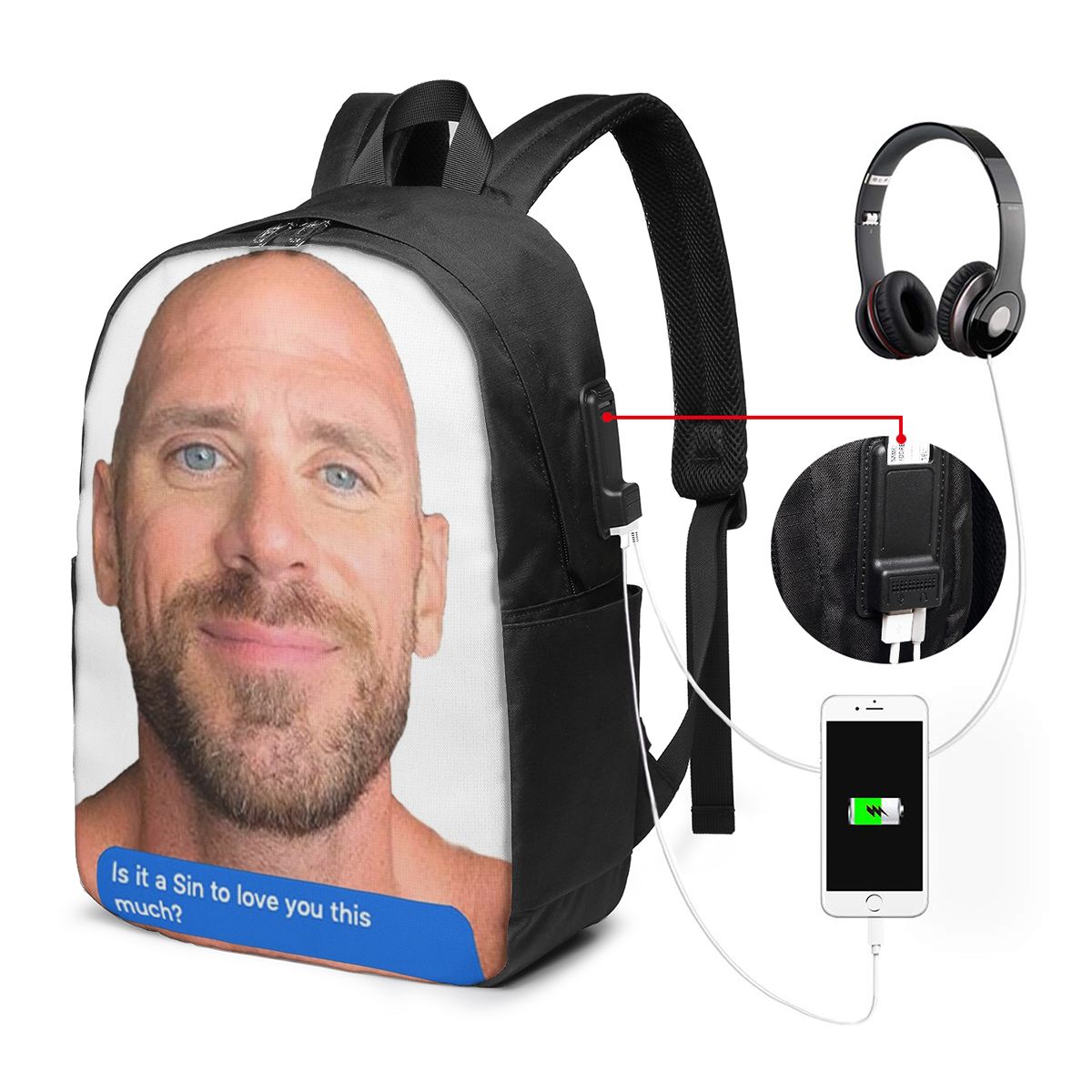 Johnny Sins Flirty Text Bubble - Women Bags For Women incelemesi ve fiyatı