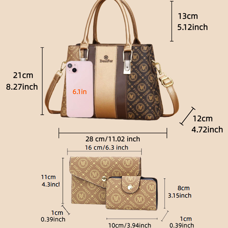 3 parçalı, eklemeli tasarımlı  - Women Bags Luxury incelemesi ve fiyatı