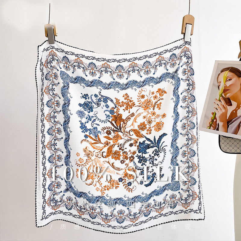 Lüks % 100% dut ipek kare eşar - Women'S Retro Bags incelemesi ve fiyatı