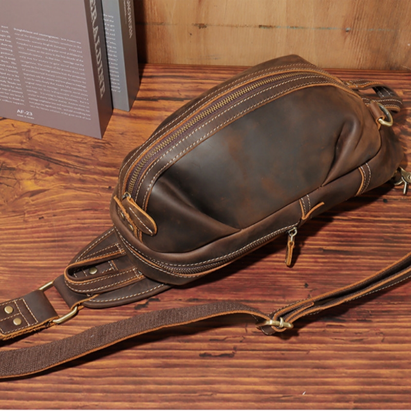 Moda tasarım lüks erkek Sling  - Saddle Bag Leather incelemesi ve fiyatı